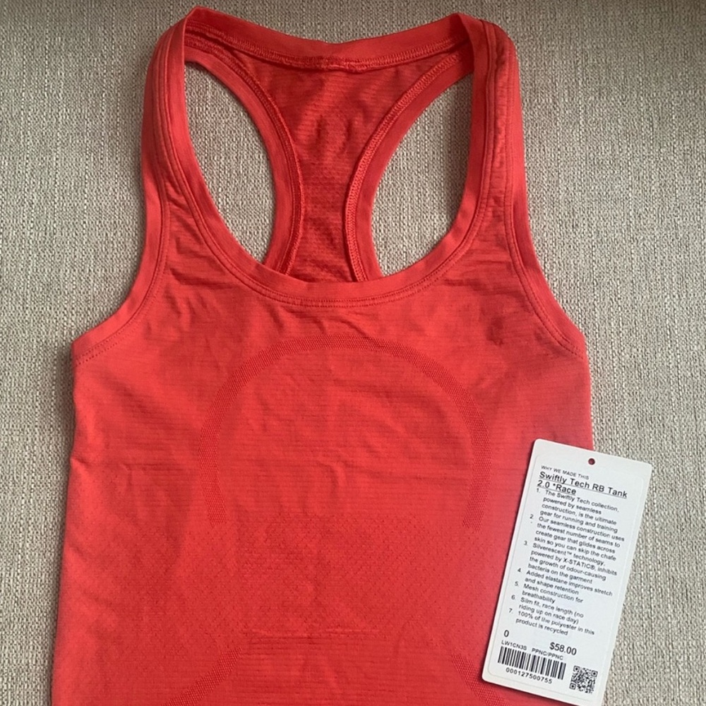 Pink Punch swiftly race length tank